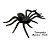 Pacote 12 Mini Aranhas Decoração Halloween (8696) - Imagem 2