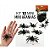 Pacote 12 Mini Aranhas Decoração Halloween (8696) - Imagem 1