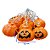Cordão Led Abóboras à Pilha Decoração Halloween - Imagem 2