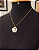 Colar com medalha mãe - 45 cm - ZP - Imagem 3
