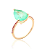 Anel Drops  gota Esmeralda Colombiana Fusion - SP - Imagem 2