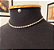 Choker tipo cordão Baiano rodium Branco - TM - Imagem 1