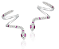 Brinco Earcuff Serpente Branca - ZP - Imagem 3