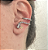 Brinco Earcuff Serpente Branca - ZP - Imagem 1