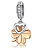 Trevo da Sorte -  charm pendente inspiração grandes marcas -  Prata - Imagem 3
