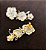Brinco Earcuff Flor de Madrepérola - JHF - Imagem 4