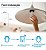 Smart Lâmpada Inteligente RGB 9w Wifi Alexa Luatek - Imagem 3