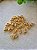Caneca ABS 4x9mm Ouro (10un) - Imagem 2