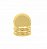 Ponteira Ouro 4mm (Par) - Imagem 1