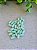 Pedra Olho de Gato 9mm Menta (10gr-Aproximadamente 34un) - Imagem 1