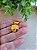 Pingente Placa Martelado 21mm Ouro (un) - Imagem 2