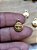 Pingente Redondo Olho Grego 9mm Ouro (UN) - Imagem 1