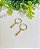 Argola para Chaveiro com Corrente Ouro 25mm - Imagem 1