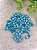 Bola Olho de Gato 6mm Azul Claro (10gr-Aproximadamente 48un) - Imagem 1