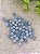 Bola Olho de Gato 6mm Azul (10gr-Aproximadamente 48un) - Imagem 1