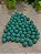 Bola Resina 8mm Verde Água (20gr - Aproximadamente 70un) - Imagem 1