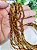 Cristal Dourado 2mm (1 fio - 160un) - Imagem 2