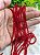 Cristal Vermelho Translúcido 2mm (1 fio - 160un) - Imagem 2
