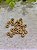 Entremeio ABS Flor Ouro (10un) - Imagem 1