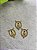 Entremeio Nossa Senhora 20mm Ouro para strass (3 Saídas) - Imagem 1