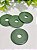 Conta Resina Redonda 40mm Verde Musgo (4un) - Imagem 1