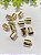 Terminal Copinho 10mm Ouro (10un) - Imagem 1