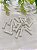 Conta Resina Passante 20mm Off White, furo 1mm (6un) - Imagem 1