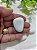 Conta de Resina Geométrica Branco 30mm, furo3mm (un) - Imagem 1