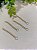 Kit Corrente Extensora 5cm Ouro, com acabamento (10un) - Imagem 1