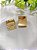 Entremeio Quadrado 20mm X 17mm Ouro (un) - Imagem 2