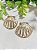 Brinco Concha 33mm Ouro (par) - Imagem 1