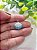 Pingente Concha Resinado Azul com Branco 15mm Níquel (un) - Imagem 2