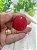 Entremeio Resina Vermelho 34mm, com dois furos (un) - Imagem 2
