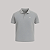Camisa Polo Masculina Malha Piquet 50% Poliester 50% Algodão Cinza - Imagem 1