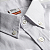 Kit 2 Camisas Sociais Masculina Branca Brim - Imagem 2