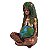 Estátua Deusa Gaia Pequena Bronze em Resina 14,5cm – Segurando o Planeta - Imagem 2