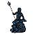 Estátua Deus Netuno Poseidon em Resina 22cm – Senhor dos Mares (Azul) - Imagem 1