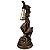 Estátua Deusa Têmis da Justiça em Resina 21cm – Pequena Bronze Rústico - Imagem 4