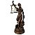 Estátua Deusa Têmis da Justiça em Resina 21cm – Pequena Bronze Rústico - Imagem 3