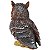 Estátua Coruja Sábia Ancestral em Resina – 26cm - Imagem 5