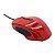 Mouse Xenon Ozone Vermelho 3500DPI USB - Imagem 1