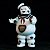 COFRE BURNT STAY PUFT MARSHMALLOW MAN - GHOSTBUSTERS - Imagem 4