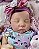 BEBÊ REBORN REALISTA TODA MOLINHA CABELINHO FIO A FIO LAURINHA - Imagem 4