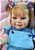 BEBÊ REBORN MEGA REALISTA MANUELLA TODA RISONHA CORPINHO DE SILICONE - Imagem 1