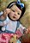 BEBÊ REBORN FANNY  HIPER MEGA REALISTA CABELINHO FIO A FIO TECNOLOGIA 3D - Imagem 5