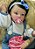 BEBÊ REBORN FANNY  HIPER MEGA REALISTA CABELINHO FIO A FIO TECNOLOGIA 3D - Imagem 3