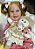 BEBÊ REBORN MENINA PAQUITINHA MEGA REALISTA QUASE UM BEBEZINHO REAL - Imagem 4