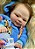BEBÊ REBORN MENINO GABRIEL TODO EM SILICONE SÓLIDO MOLINHO - Imagem 6