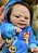 BEBÊ REBORN MENINO GABRIEL TODO EM SILICONE SÓLIDO MOLINHO - Imagem 5