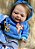 BEBÊ REBORN MENINO GABRIEL TODO EM SILICONE SÓLIDO MOLINHO - Imagem 4